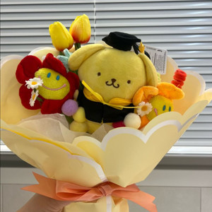 산리오 유치원 졸업식 인형꽃다발