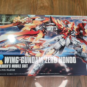HG 미개봉)윙건담 제로 호노 빌드 건담 건프라 반다이 프라모델 새제품 완구