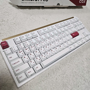 CNK87BT PRO 8k 래피드트리거 텐키리스 노뿌 무접점 키보드