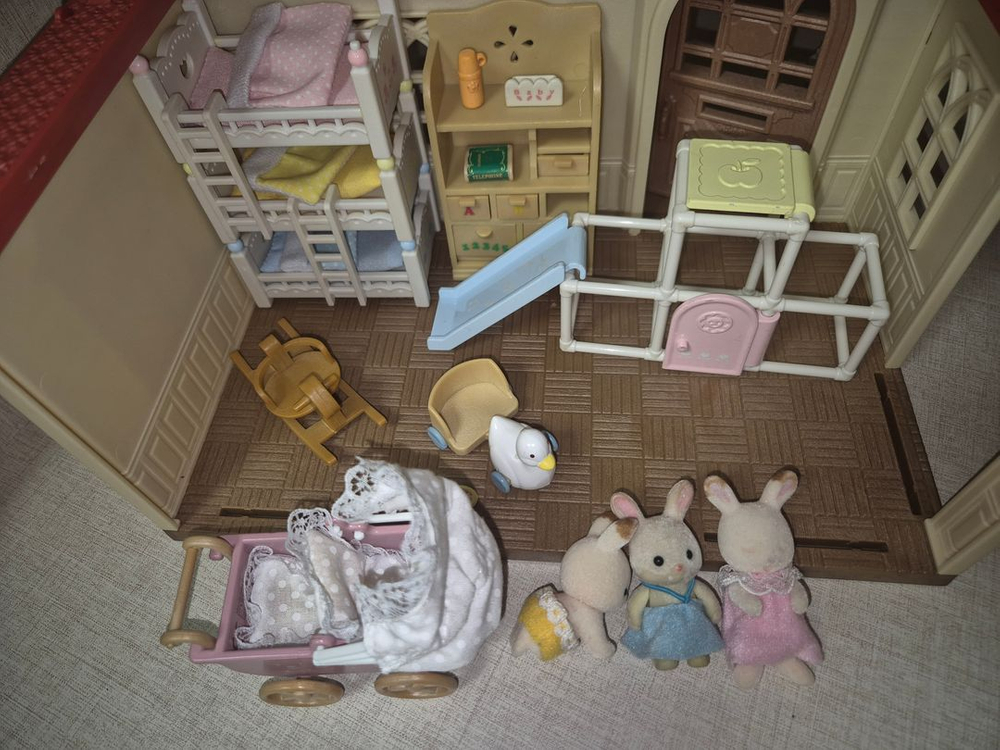 실바니안 빨간집 세트--3