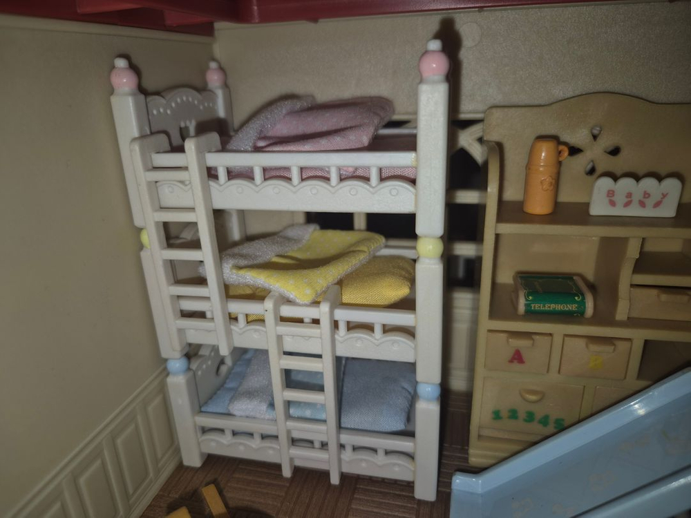 실바니안 빨간집 세트--2