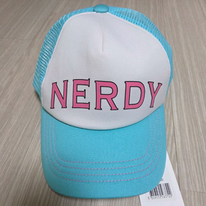NERDY 메쉬캡 민트 모자 새상품