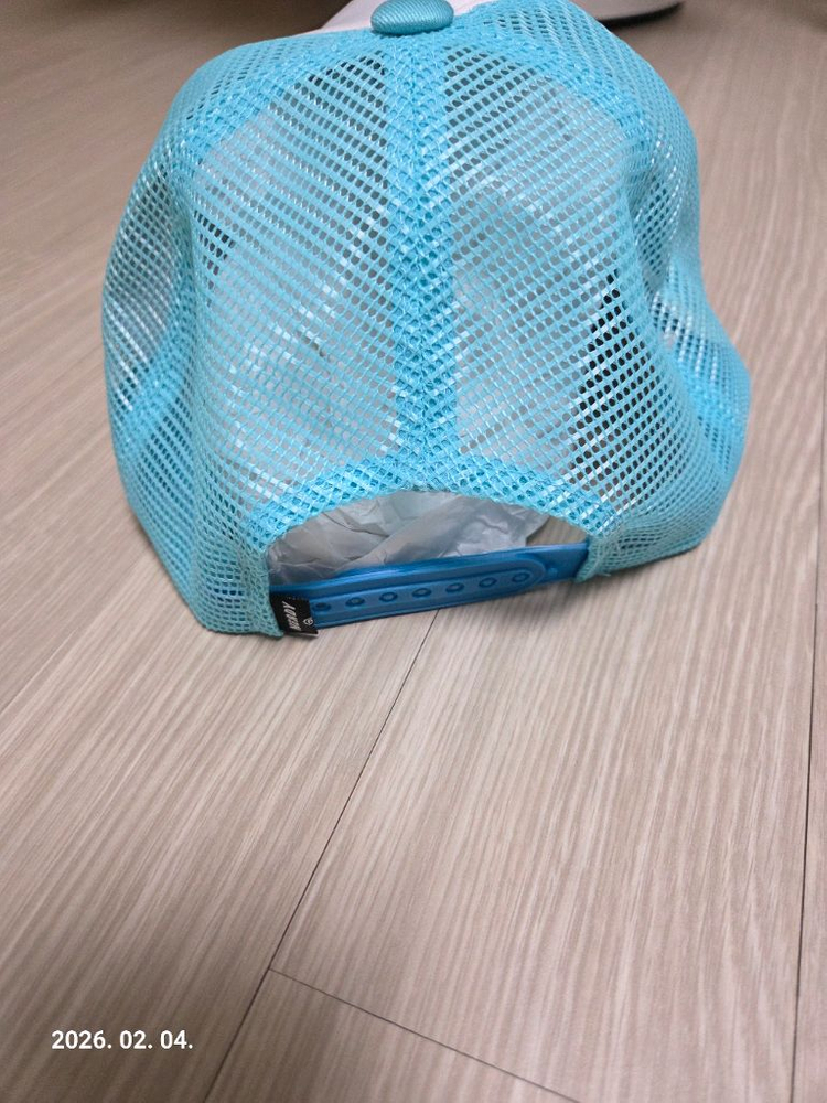 NERDY 메쉬캡 민트 모자 새상품--1