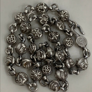 [20인치]크롬하츠 멀티볼 체인 펜던트 목걸이 24링크 이미지