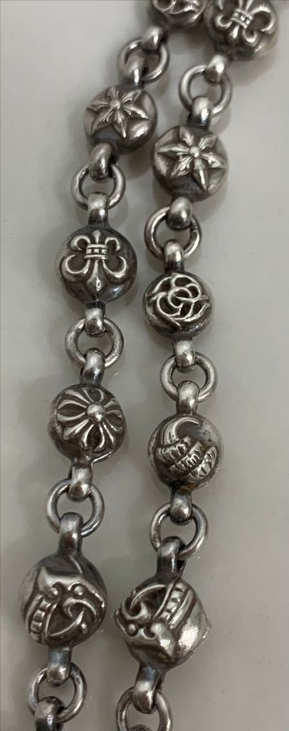 [20인치]크롬하츠 멀티볼 체인 펜던트 목걸이 24링크 이미지