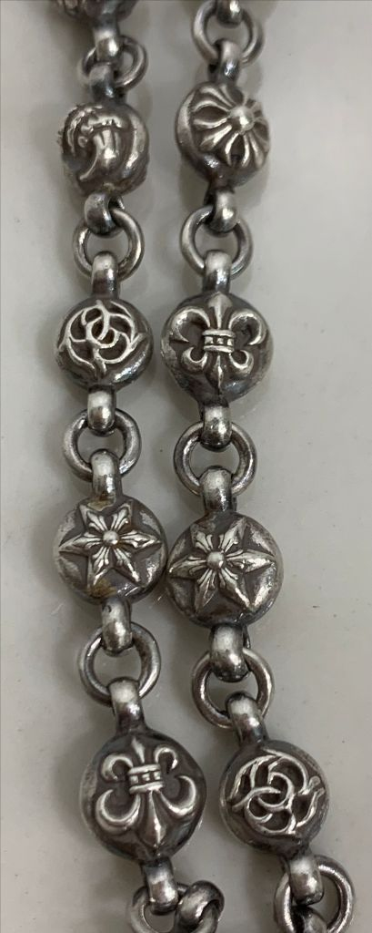 [20인치]크롬하츠 멀티볼 체인 펜던트 목걸이 24링크 이미지