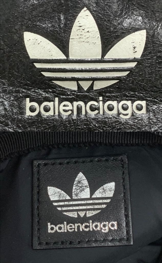 [OS]발렌시아가 아디다스 크로스백 메신저백 블랙 가방 이미지