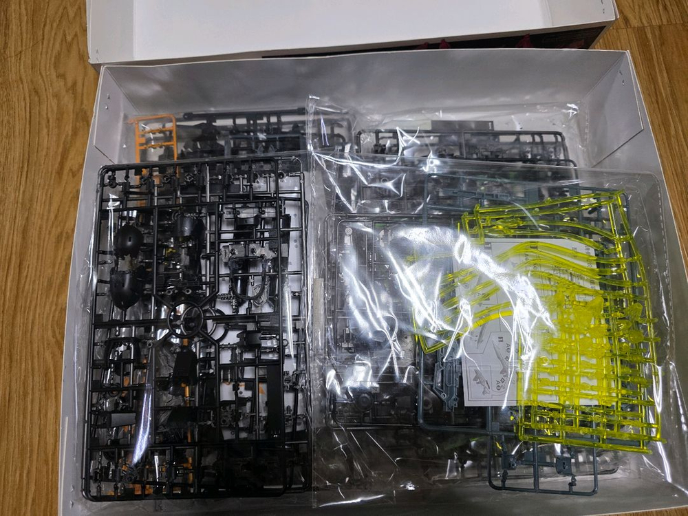 스타 RG 사자비 검은색(흑자비)+EVO 골드 습식 데칼--2