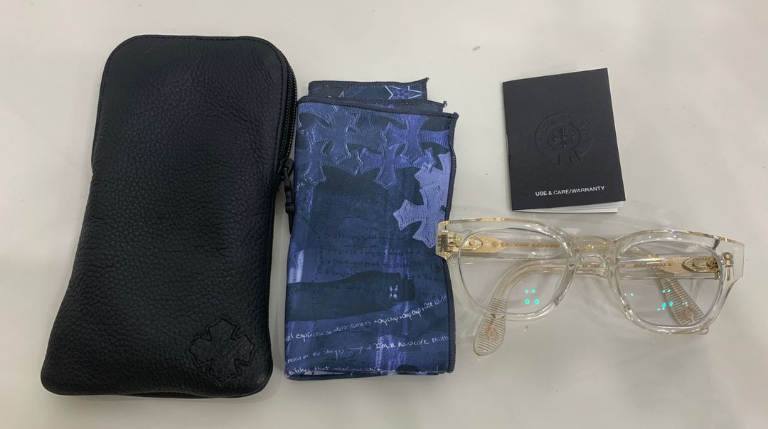 크롬하츠 미딕사드릴2 클리어 크리스탈 컬러 안경 선글라스 이미지