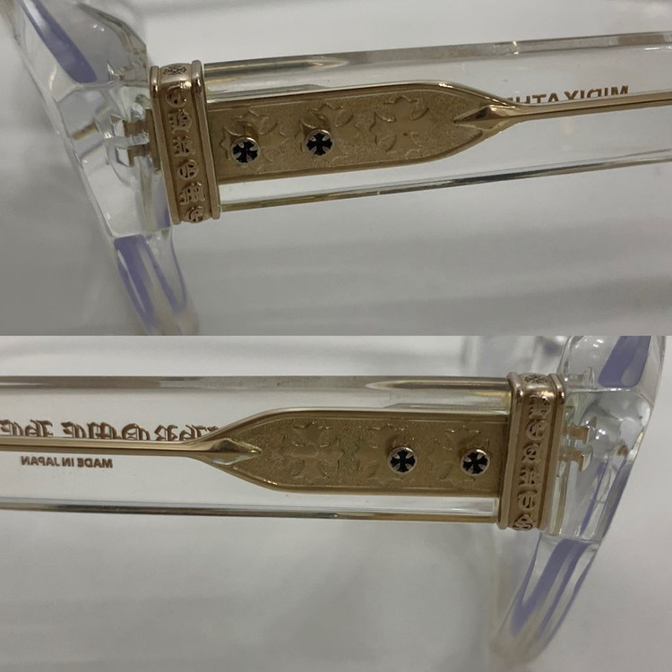 크롬하츠 미딕사드릴2 클리어 크리스탈 컬러 안경 선글라스 이미지