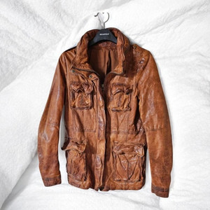 브라운 양가죽 자켓 | 여성 55 | 봄 가을 아우터