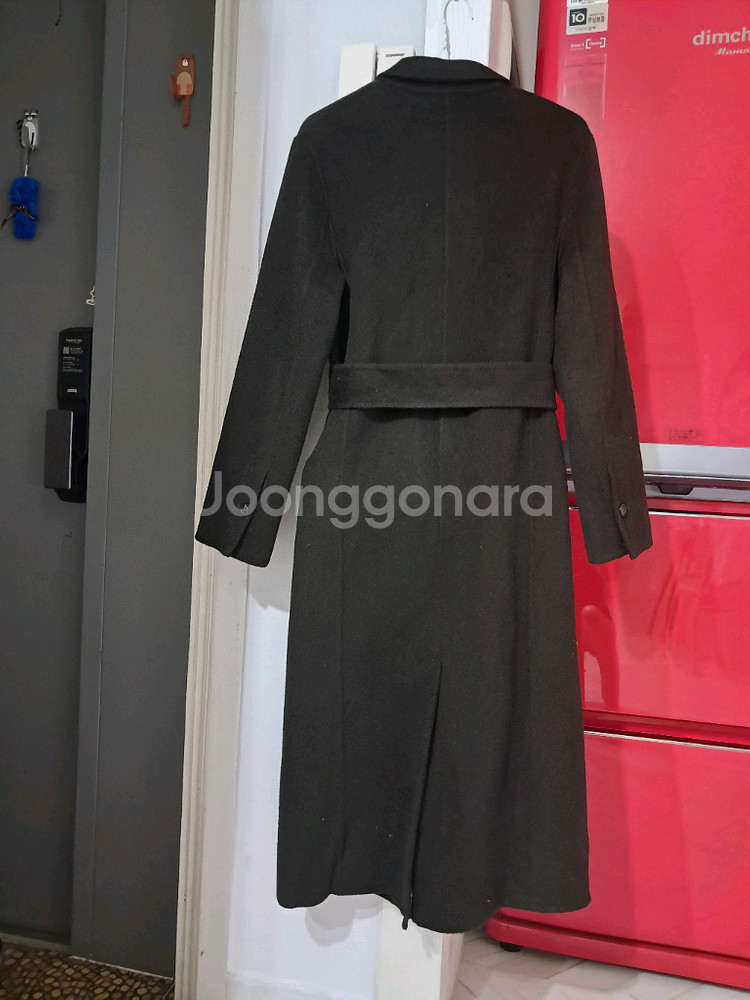 에크 더 ARCH THE 핸드메이드 울 캐시 롱 코트 38사이즈--1