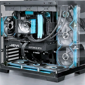 PC파워서플라이 블랙 튜닝 슬리빙 케이블