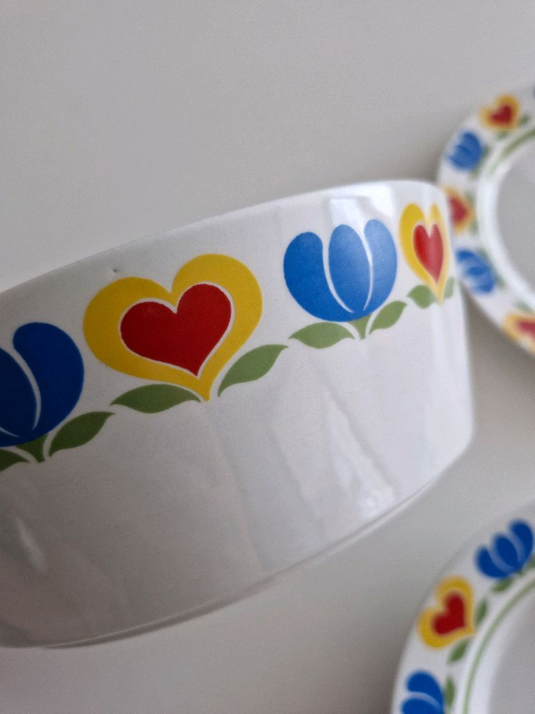 레어) 아라비아핀란드 콘니 미디움 서빙볼--1