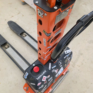 쌍용 셀프로딩 스테커 전동 포크리프트 리프터 수동 지게차 쌍용리프트 이미지