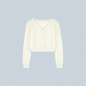 리에뜨 마임 가디건 아이보리