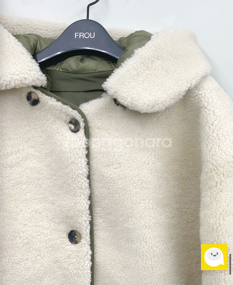 Frou 프루 리버시블 리얼 무스탕 팝니다.--5