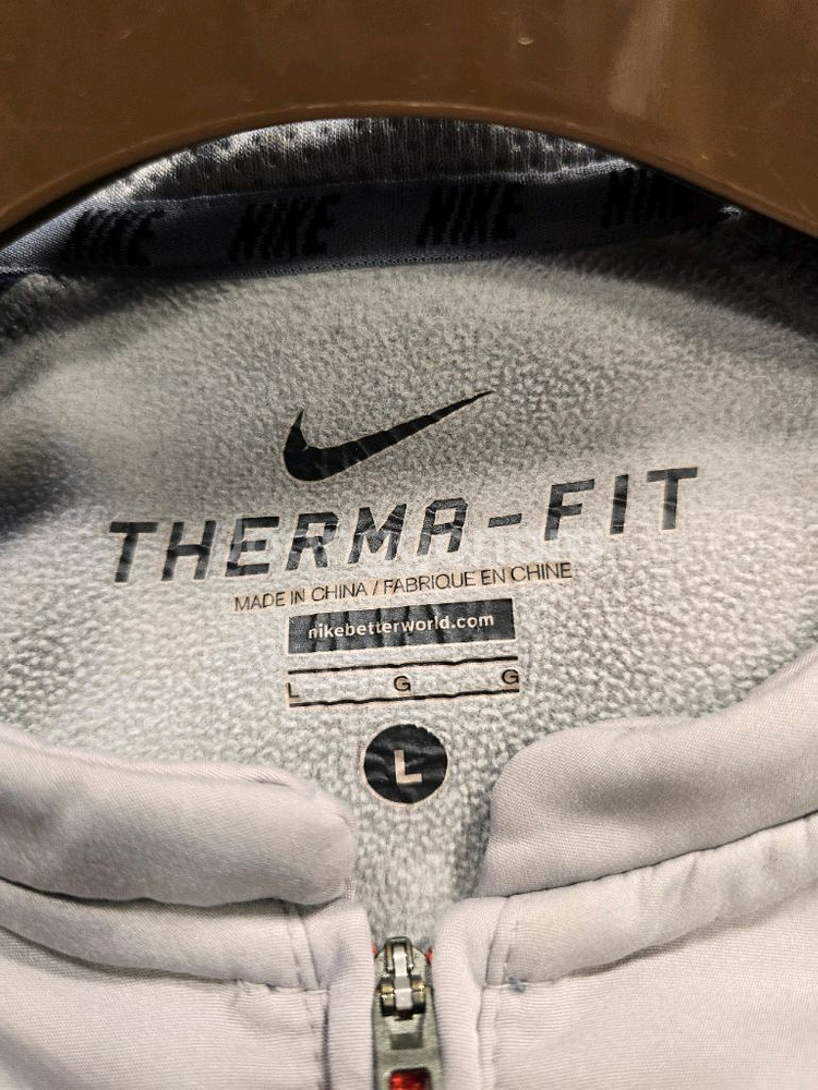 나이키 기모 레이어드 야구 스윙 긴팔 티셔츠 100--7