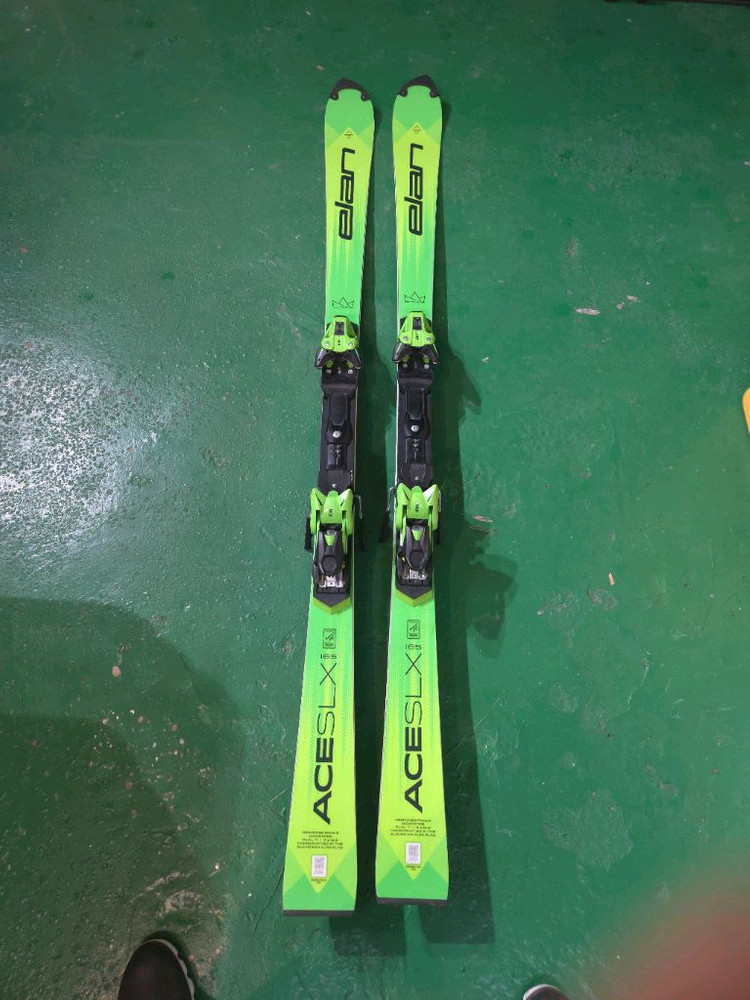 엘란 ACE SLX 스키 165 사이즈입니다- ER17 바인딩 포함---0