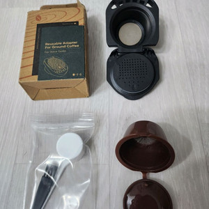 돌체구스토 머신용 분쇄 원두 어댑터 미사용 새제품 + 리필 캡슐