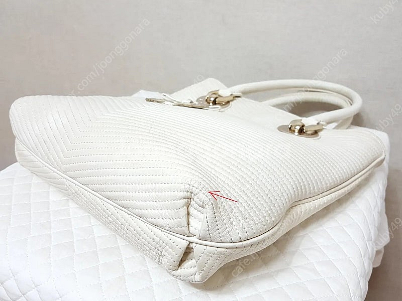 정품)메트로시티 MQ691 소가죽 토트백/황정음가방--9