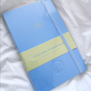 [당일발송!] 2026 스타벅스 다이어리 스카이블루! 스벅 플래너 몰스킨 다이어리 일기장 기록