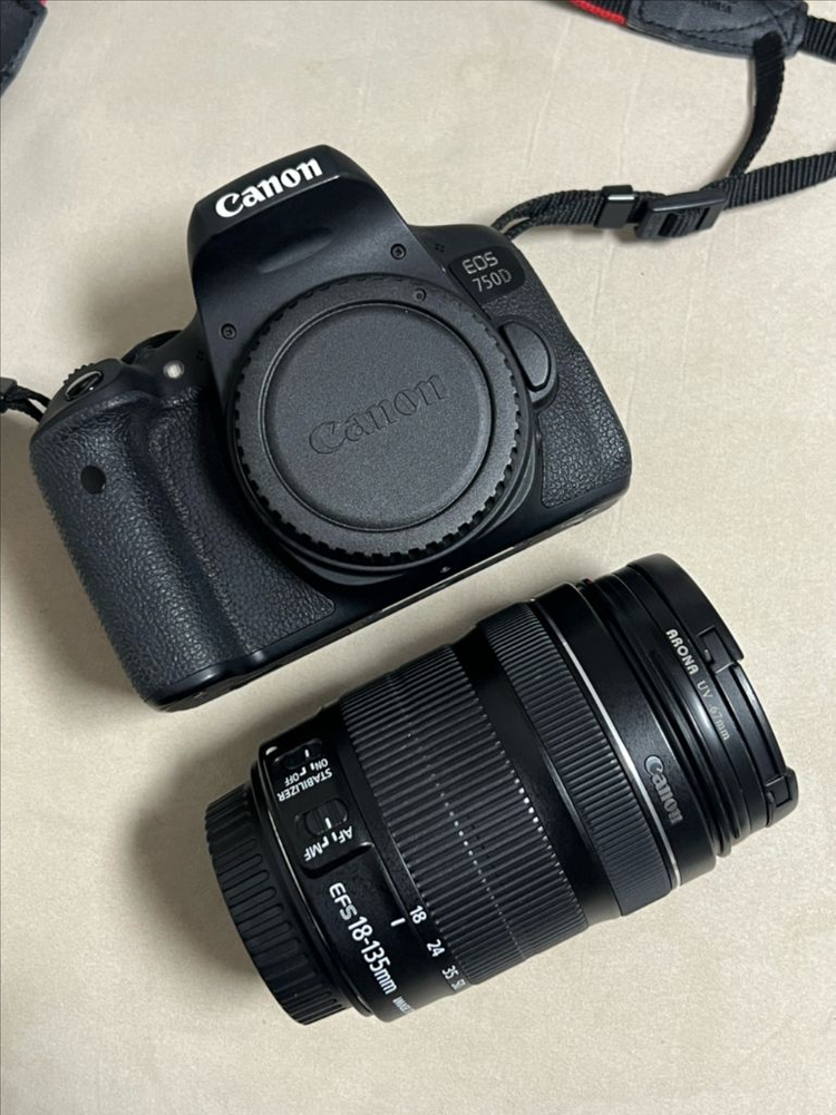 캐논 EOS 750D, EFS 18-135mm 이미지