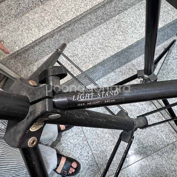 조명 삼각대 A스탠드 2개 일괄--1