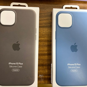 아이폰15플러스 애플정품 실리콘 케이스 2종 이미지