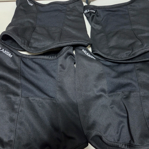 RELAXISM 릴렉시즘 넥워머 4개 블랙