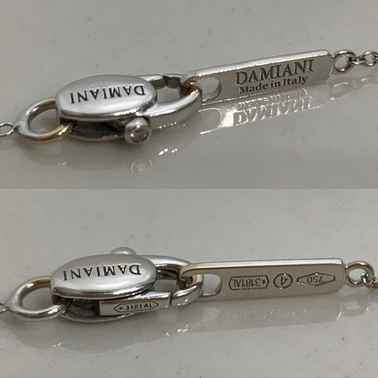 [S]다미아니 벨에포크 펜던트 화이트골드 목걸이 다이아 스몰사이즈 이미지