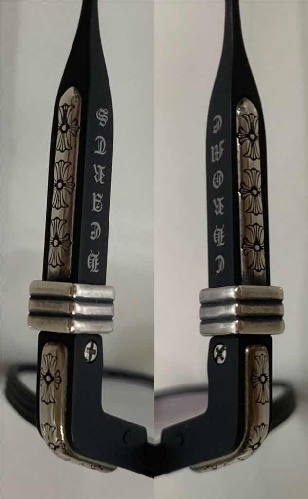 크롬하츠 바질릭토리안 매트블랙 [MBK] 안경 무광 검정--5