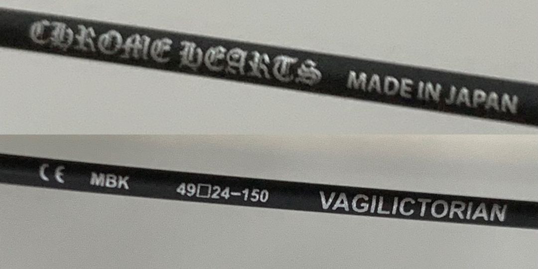 크롬하츠 바질릭토리안 매트블랙 [MBK] 안경 무광 검정--6