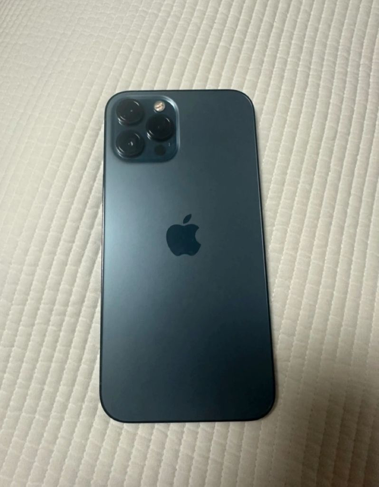 아이폰 12프로맥스 128기가 퍼시픽블루--1