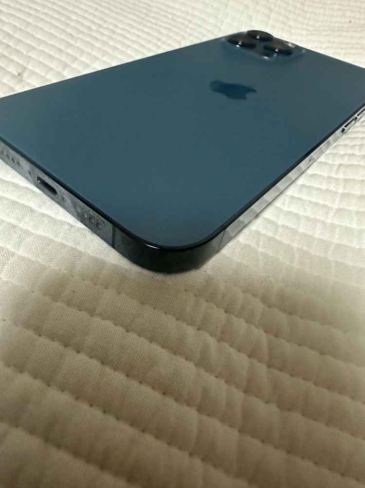 아이폰 12프로맥스 128기가 퍼시픽블루--2