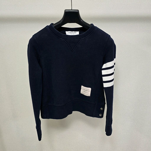 톰브라운 사선 완장 여성 맨투맨 38사이즈