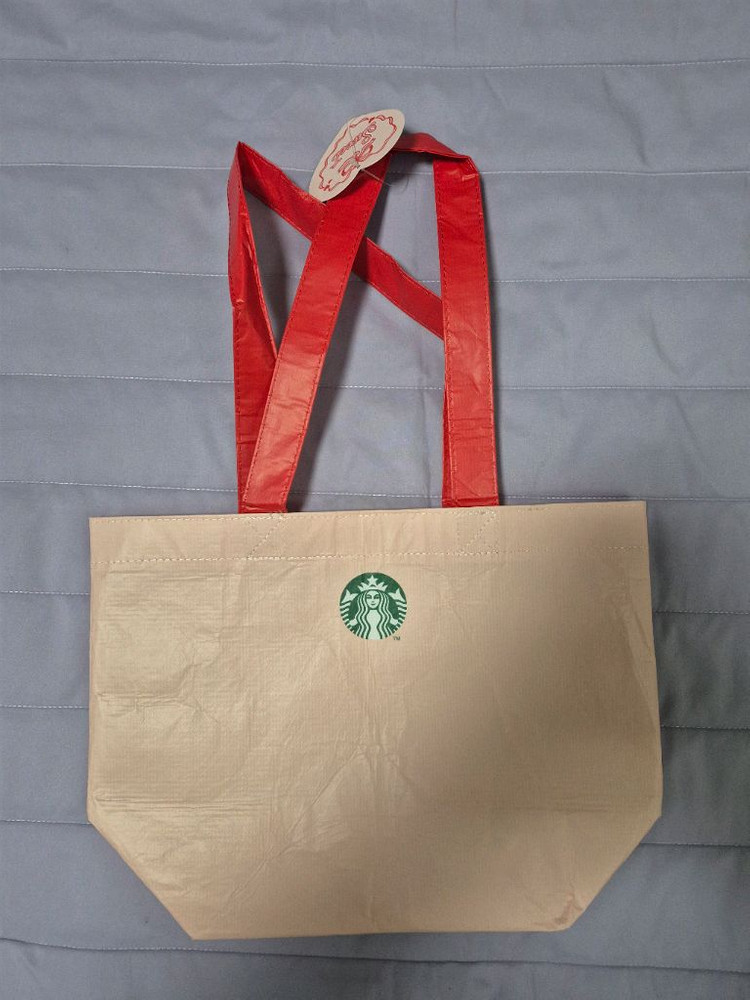 스타벅스 핑크 리유저블 백 새상품 미사용--2