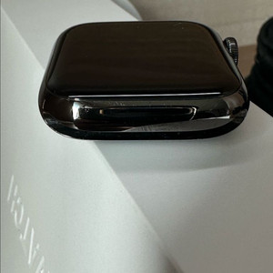 애플워치 7 45mm 스테인리스 셀룰러 그라파이트색상 이미지