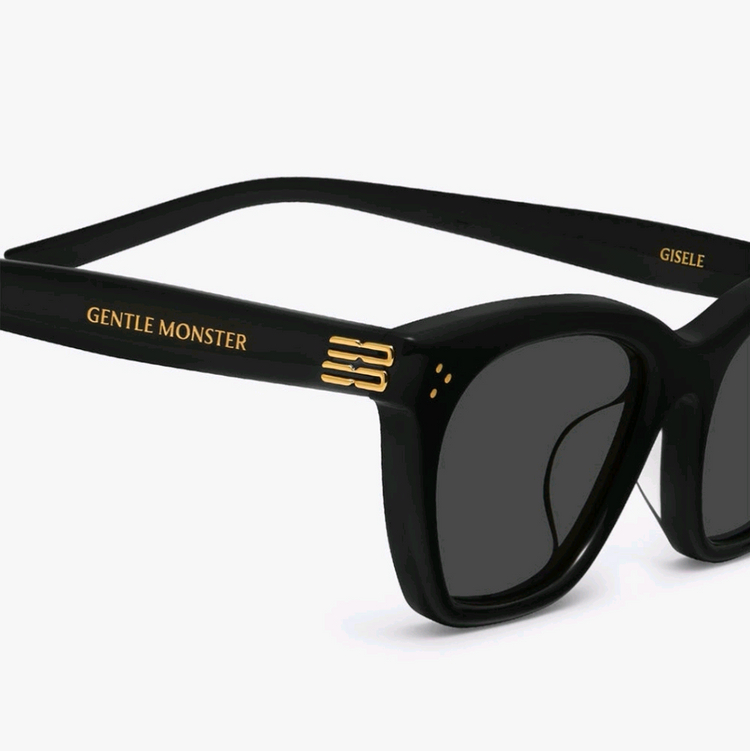 젠틀몬스터정품 선글라스 지젤 캣츠아이 뿔테 긱시크 GISEL 블랙 새상품--2