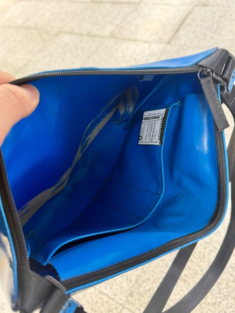 [프라이탁] 루 숄더백 (얼모스트 올블루, 화이트 포인트)--2