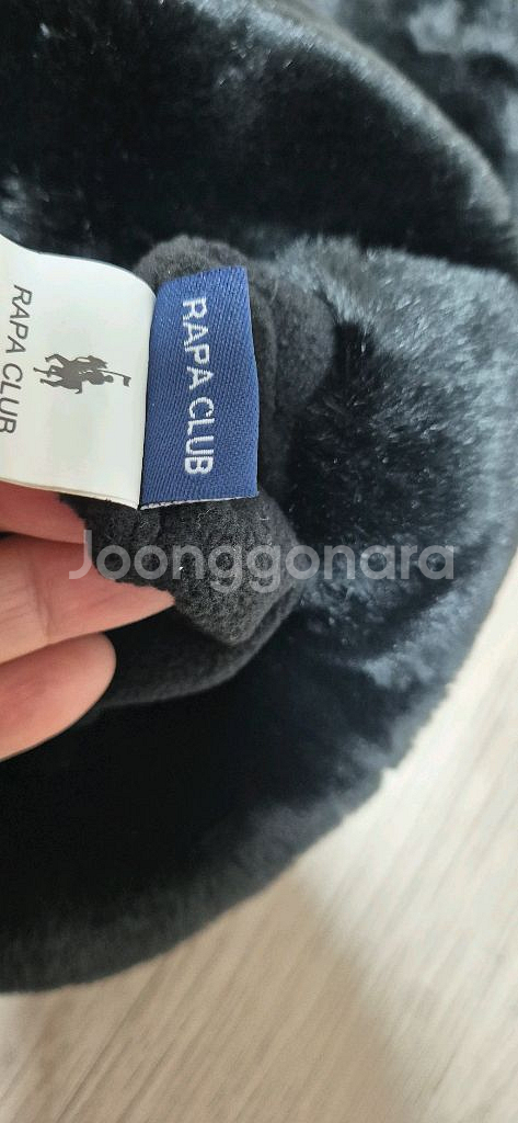 라파클럽 아동 털모자--4