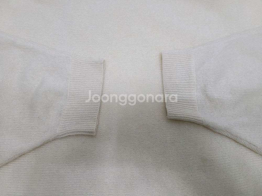 캐시미어 100% 무지 가오리 오버핏 니트 / 여 FREE 아이보리--13