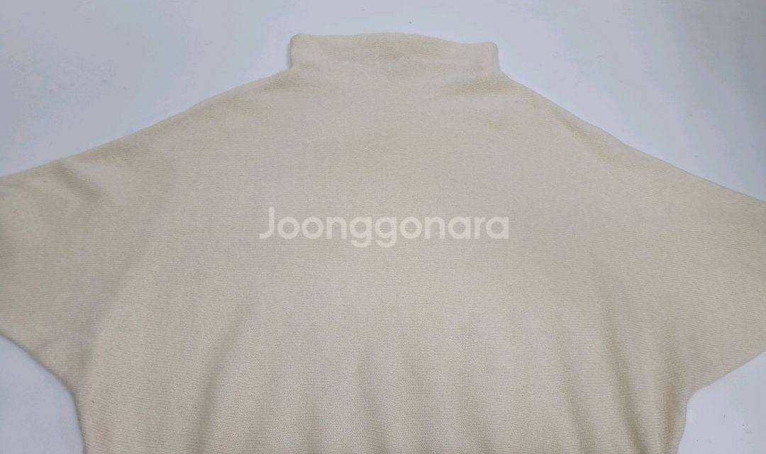 캐시미어 100% 무지 가오리 오버핏 니트 / 여 FREE 아이보리--3