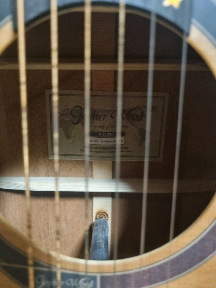 고퍼우드 g110 통기타--2