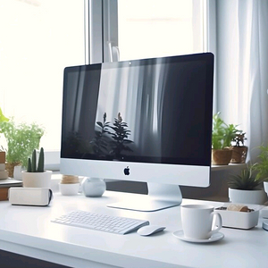심플한 일체형 올인원컴퓨터