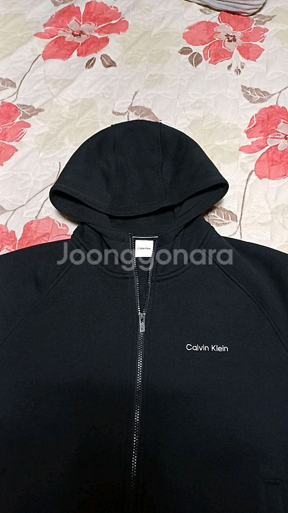 캘빈클라인 기모후드집업 105 여성99 가슴57 기장66--1