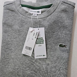 라코스테 SH6913-99 맨투맨 회색 L 새상품