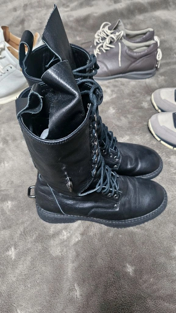 릭 오웬스 아카이브 컴뱃 부츠 38 이미지