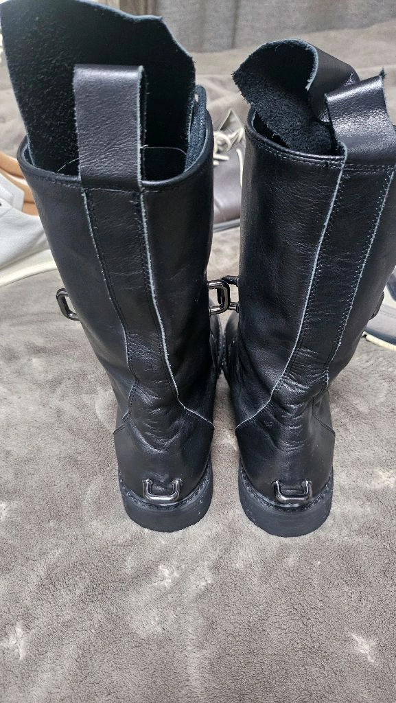 릭 오웬스 아카이브 컴뱃 부츠 38 이미지