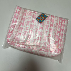 프레젠트프로젝트 프프 쿠션백 핑크리본